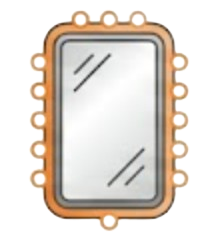 Backlit Mirror Icon
